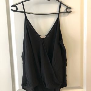 Wrap top sleeveless